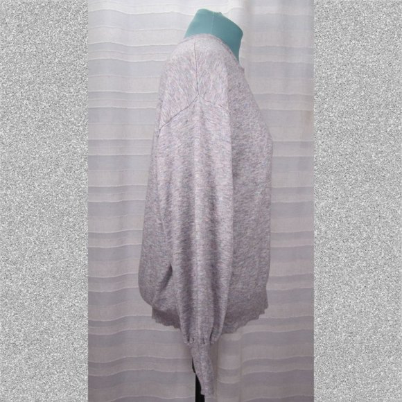 *FINAL PRICE* Ella Moss Puff Sleeve Maggie Sweater in Light Purple - XL - Picture 5 of 7